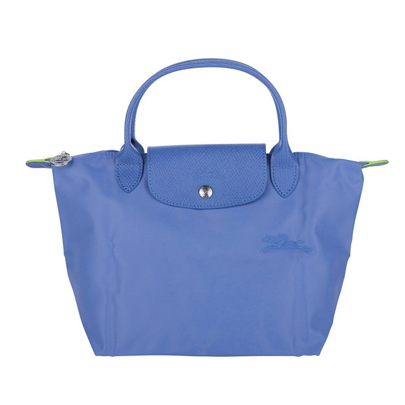 Longchamp Handbags - Longchamp Le Pliage Green Top Handle Bag S Handbag Blue